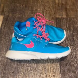 Kids Blue and Pink Athletic Shoes